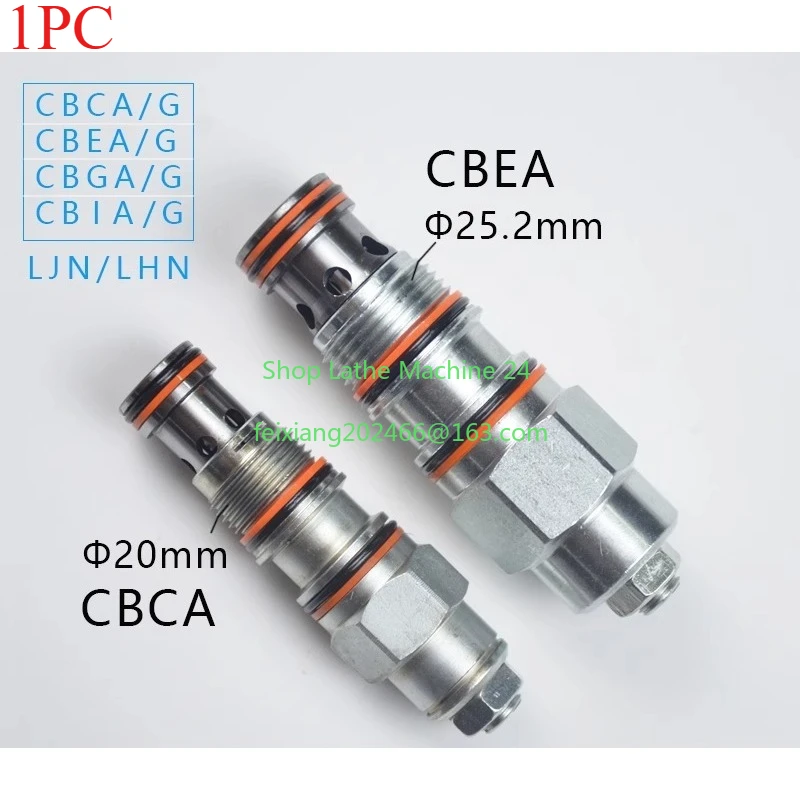 

1PC Threaded Cartridge Hydraulic Balance Valve Replace SUN Counterbalance Valve CBCA/CBCG/LHN LJN T11A PF12CA