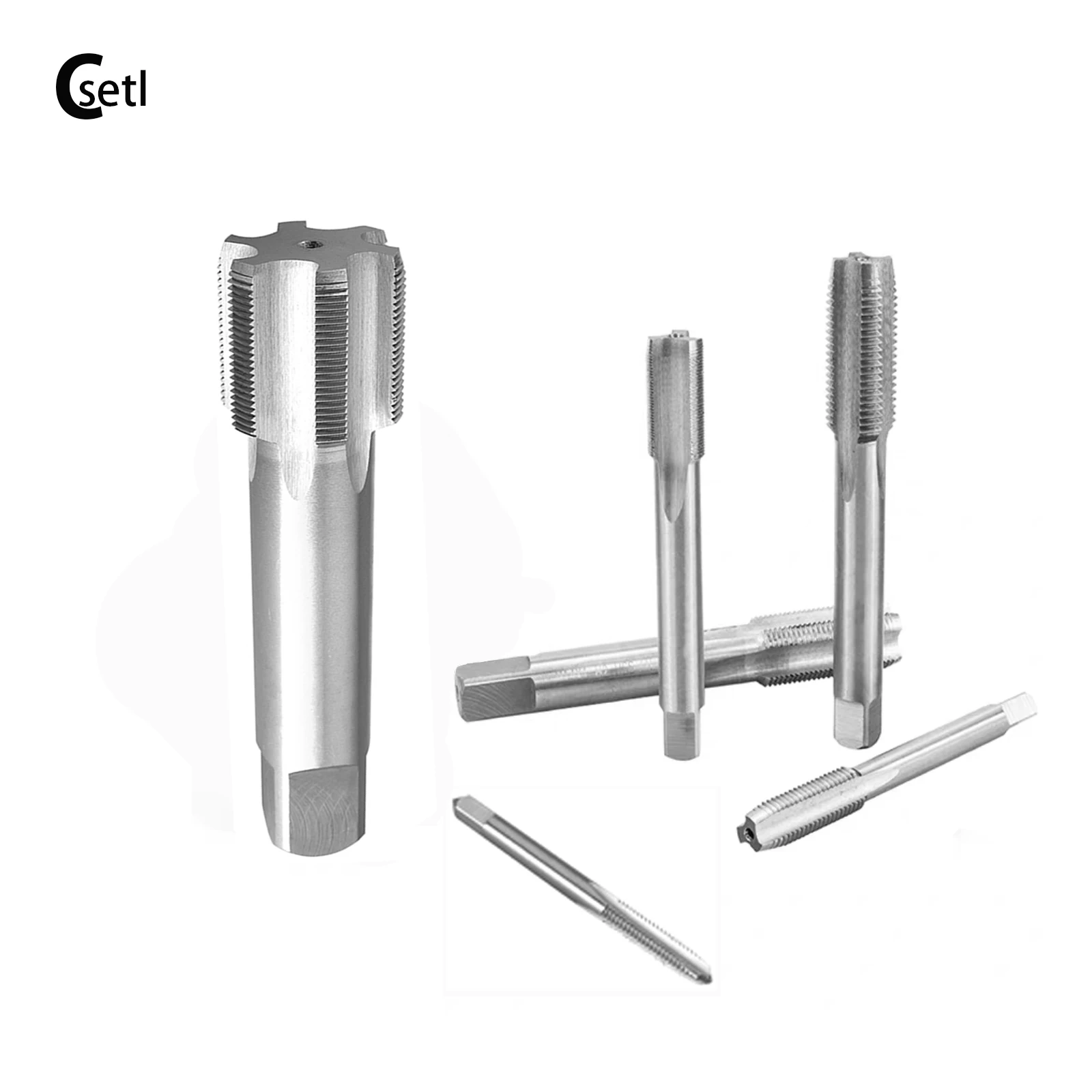 

CSETL3/16-24, 3/16-32 Machine Thread Tap Right Hand, HSS Straight Fluted Taps