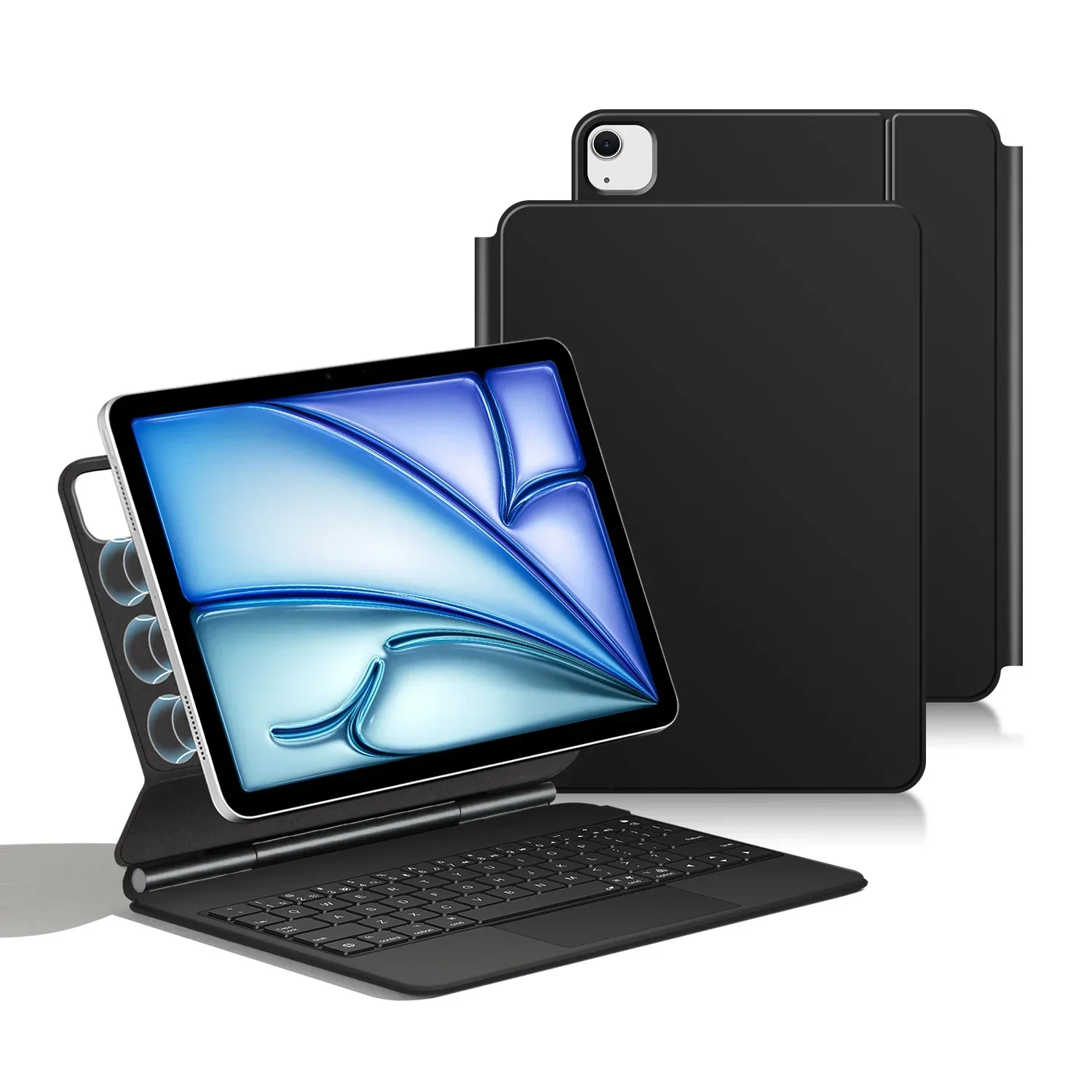Smart Plug & Play Magic Keyboard for iPad Air 11 inch M3 2025 Case for iPad Air 6 11 M2 Air 4 5 Pro 11