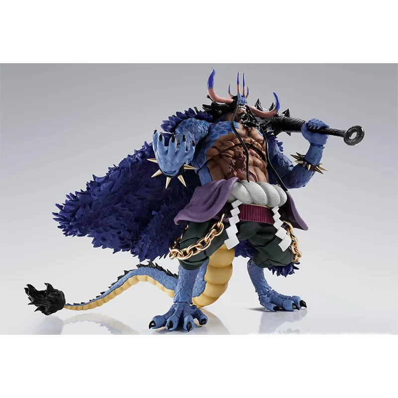 100% In Stock Original Bandai S.H.Figuarts SHF Kaido Of The Beasts Human Beast Form Kaidou Anime Action Collection Figures Toys