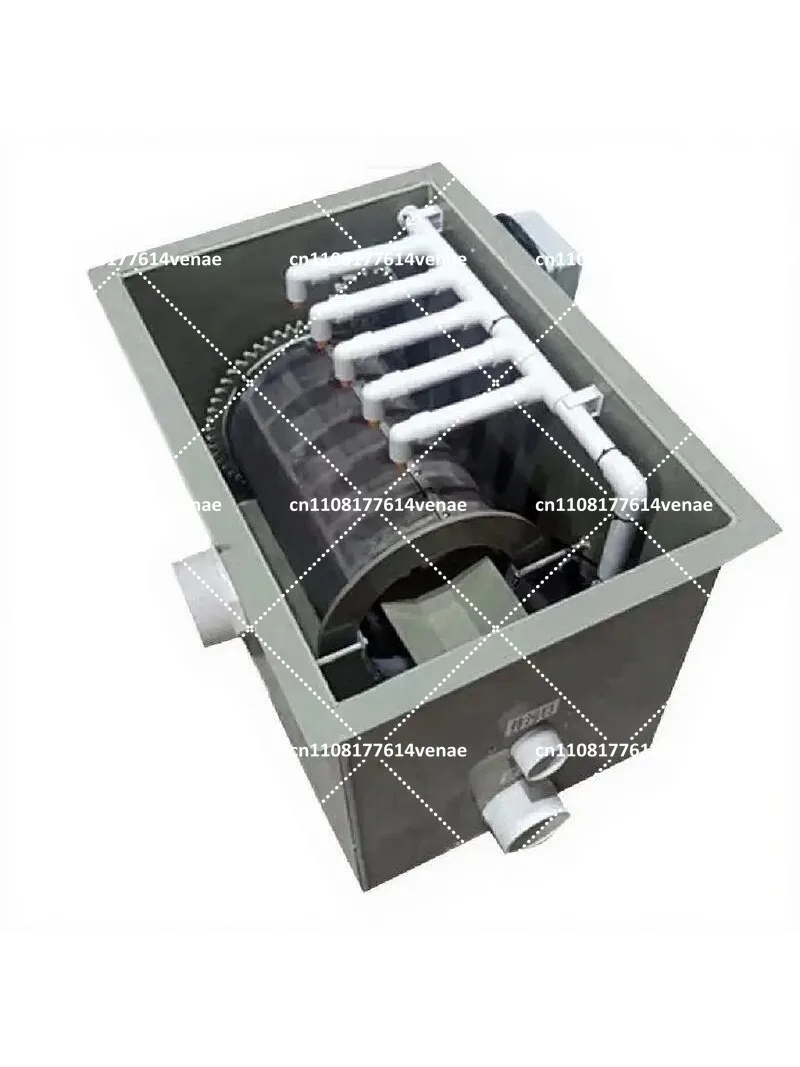 20 Ton Drum Filter for Fish Pond, Automatic Backwashing Koi Pond Water Circulation System, Micro Filter for Aquaculture