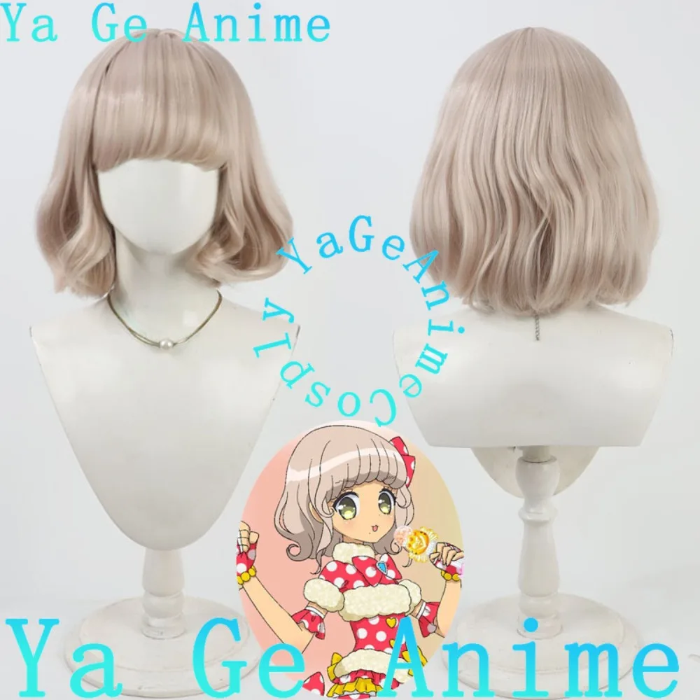 

Ya Ge Anime Store PriPara Peperu Sunshine Cosplay Wig Anime Reality Show Game Role-playing Wig Used for Anime Dance Parties