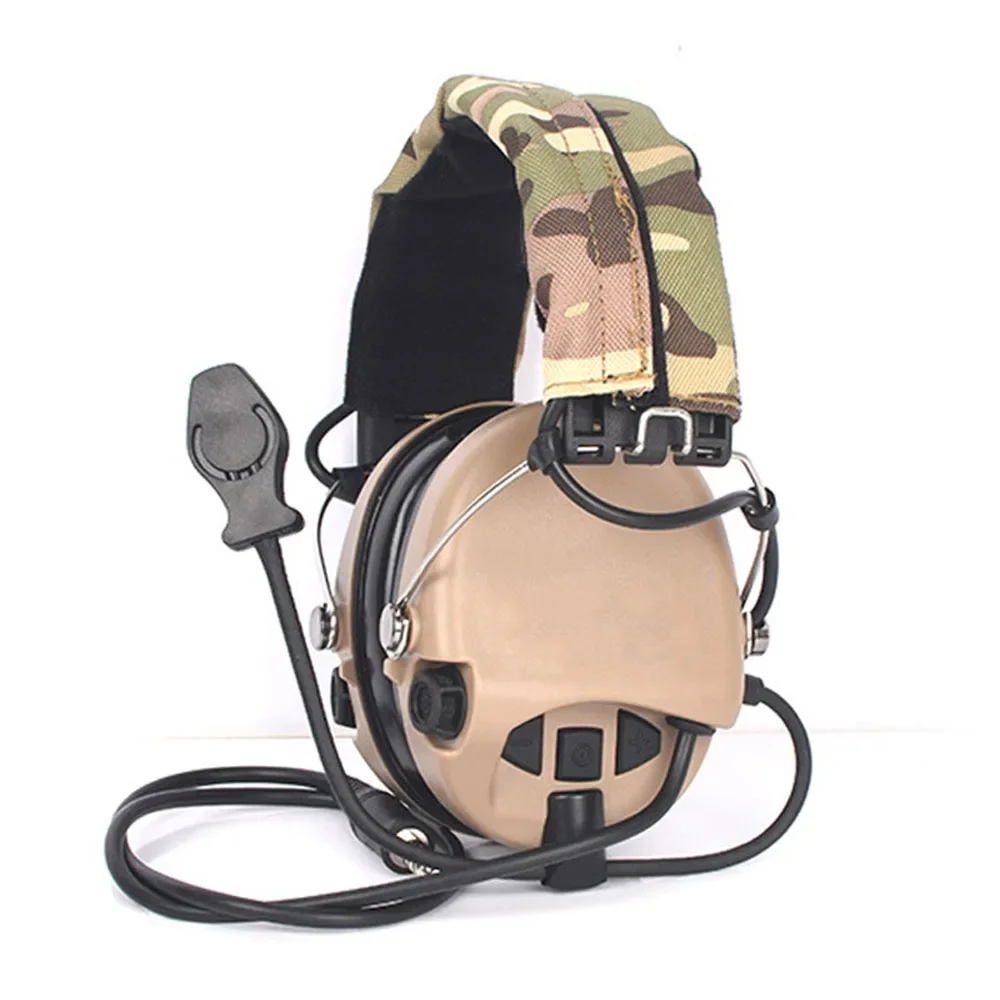 Tactical Airsoft Hunting Earphones MSA Silent Noise Reduction Function Shooting Earmuffs Anti noise Communication Earphones