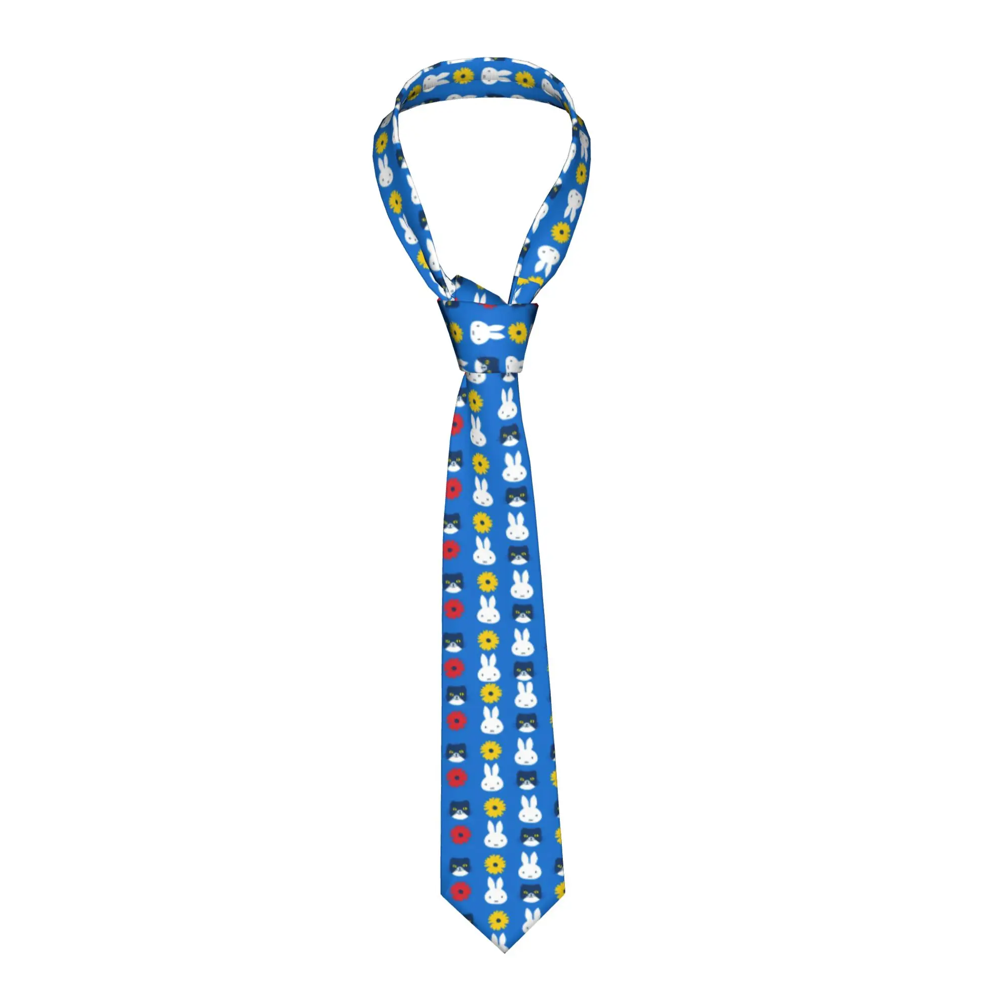 Miffyy  Necktie Men Women Polyester 8 cm Neck Tie for Men Fashion Classic Shirt Accessories Gravatas Wedding Party