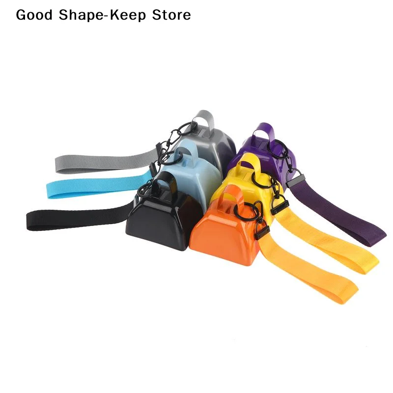 

dailyPowerful Sound Iron Cowbell Noisemaker With Wrist Rope Compact Hand Bell For Celebrations Games And CheeringDaily products