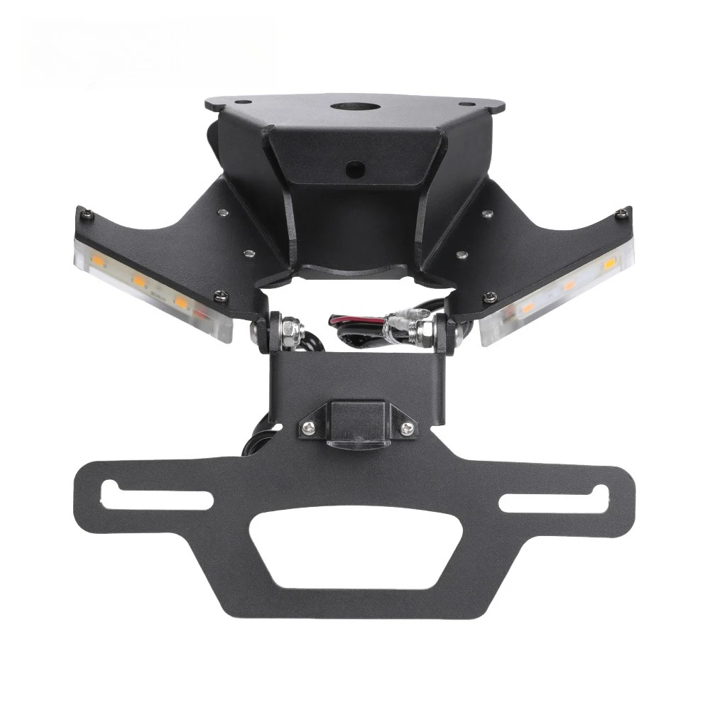 

For Aprilia RS660 RSV4 1100 Folding License Plate Holder Tuono V4 660 2020-2025 Fender Eliminator Tail Frame LED Plate Light