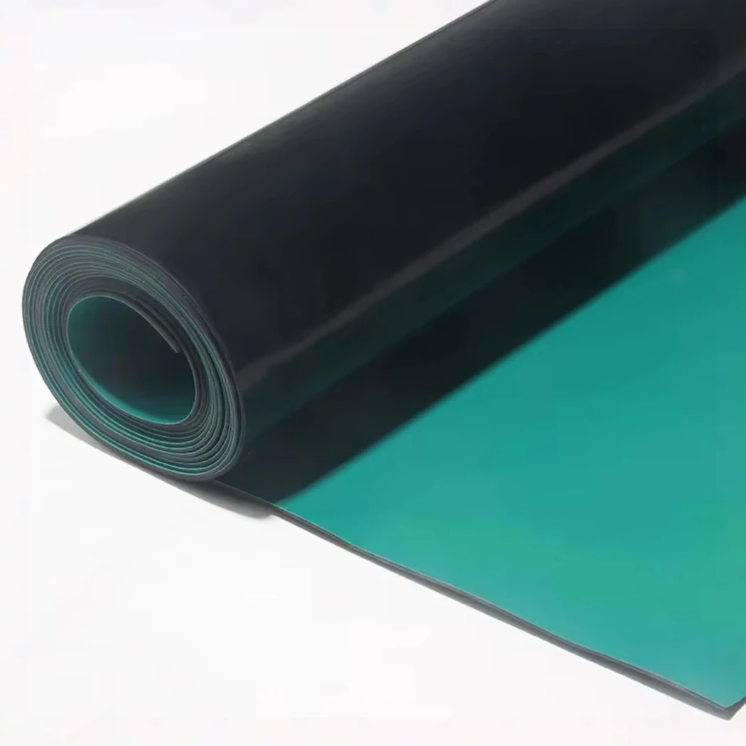 1000*500*2mm Anti-static Table Mat Table Mat Table Cloth Anti-slip Laboratory Rubber Green Rubber Mat