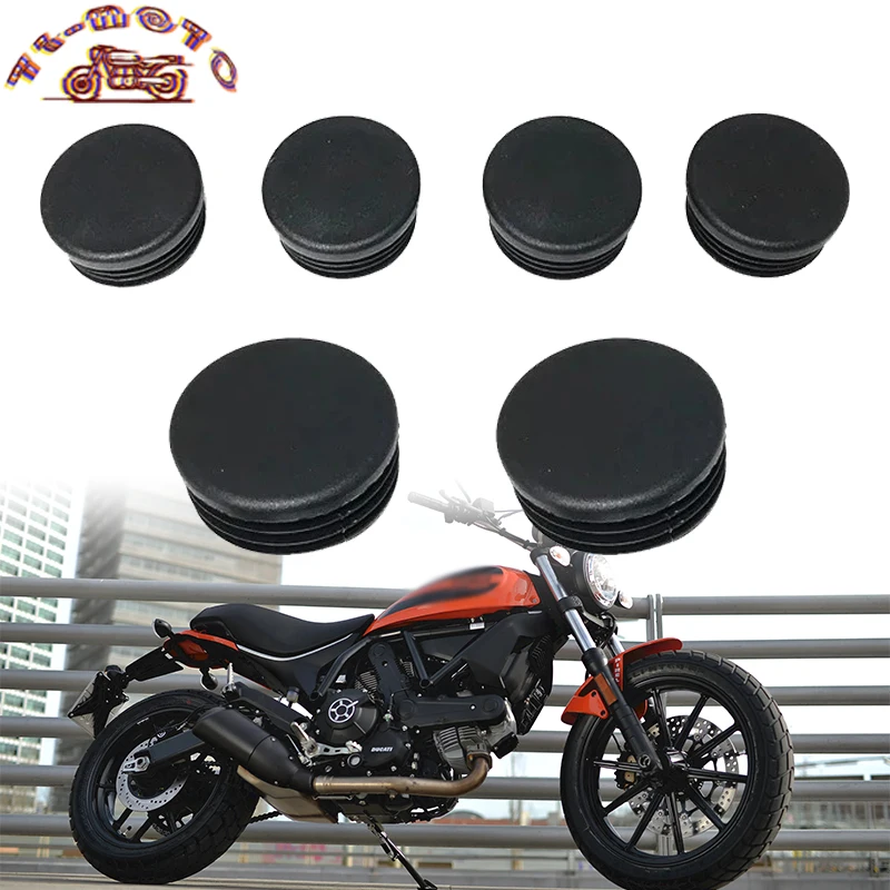 

Fit For Ducati Scrambler 400 800 2014-2019 2018 Motorcycle Accessories 6PCS Fairing Screws Frame Hole Cover Caps Plug Decorative