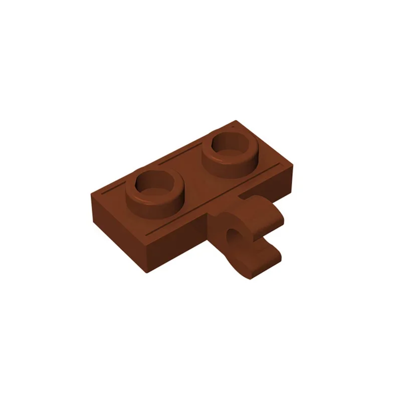 MOC 10PCS 11476 1x2 Modified Building Blocks With Clip On Side Plate Grip Bricks Funny Toys Children Birthday Kid Holiday Gift