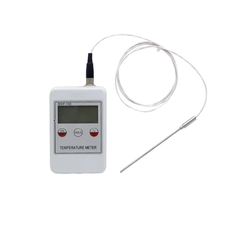 High Precision Rtd Theory Handheld Portable Digital Rapid Thermometer Pt100 Probe Industrial Household Thermometer