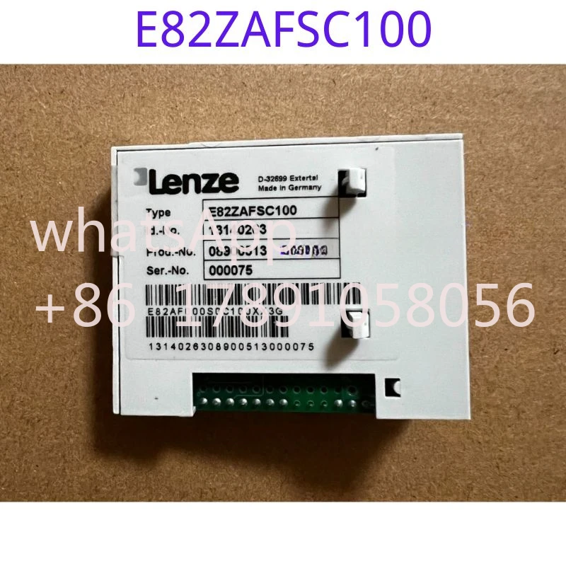 The function test of the second-hand module E82ZAFSC100 is intact