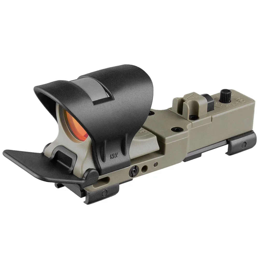 Telescópio Tático Mira Red Dot EX 182 SeeMore com Reflexão de 6 Cores para Uso Externo