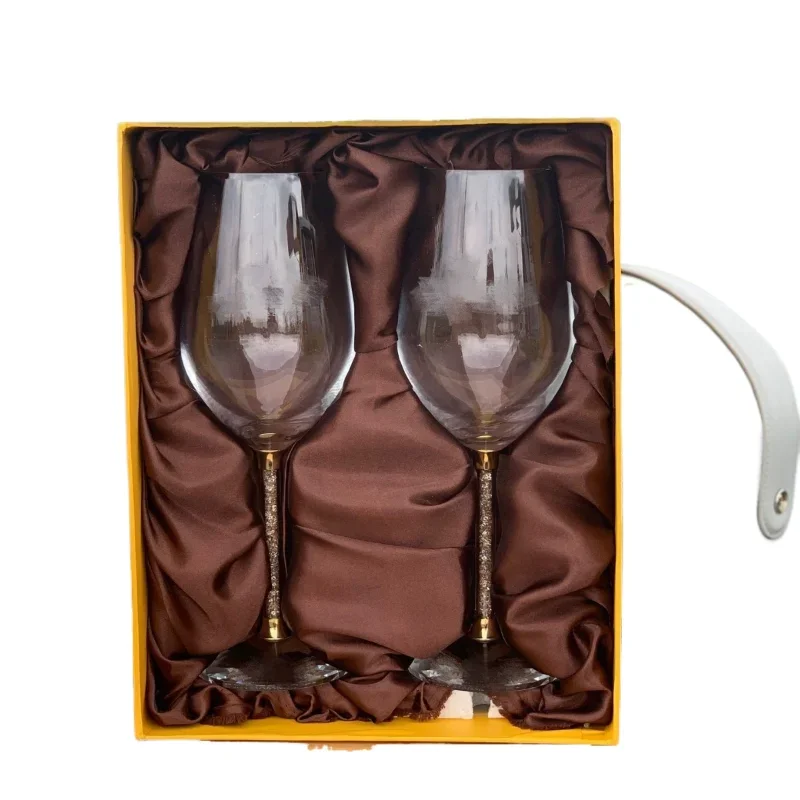 

red wine glasses, household crystal goblets, gift boxes, and a pair of wine glasses.