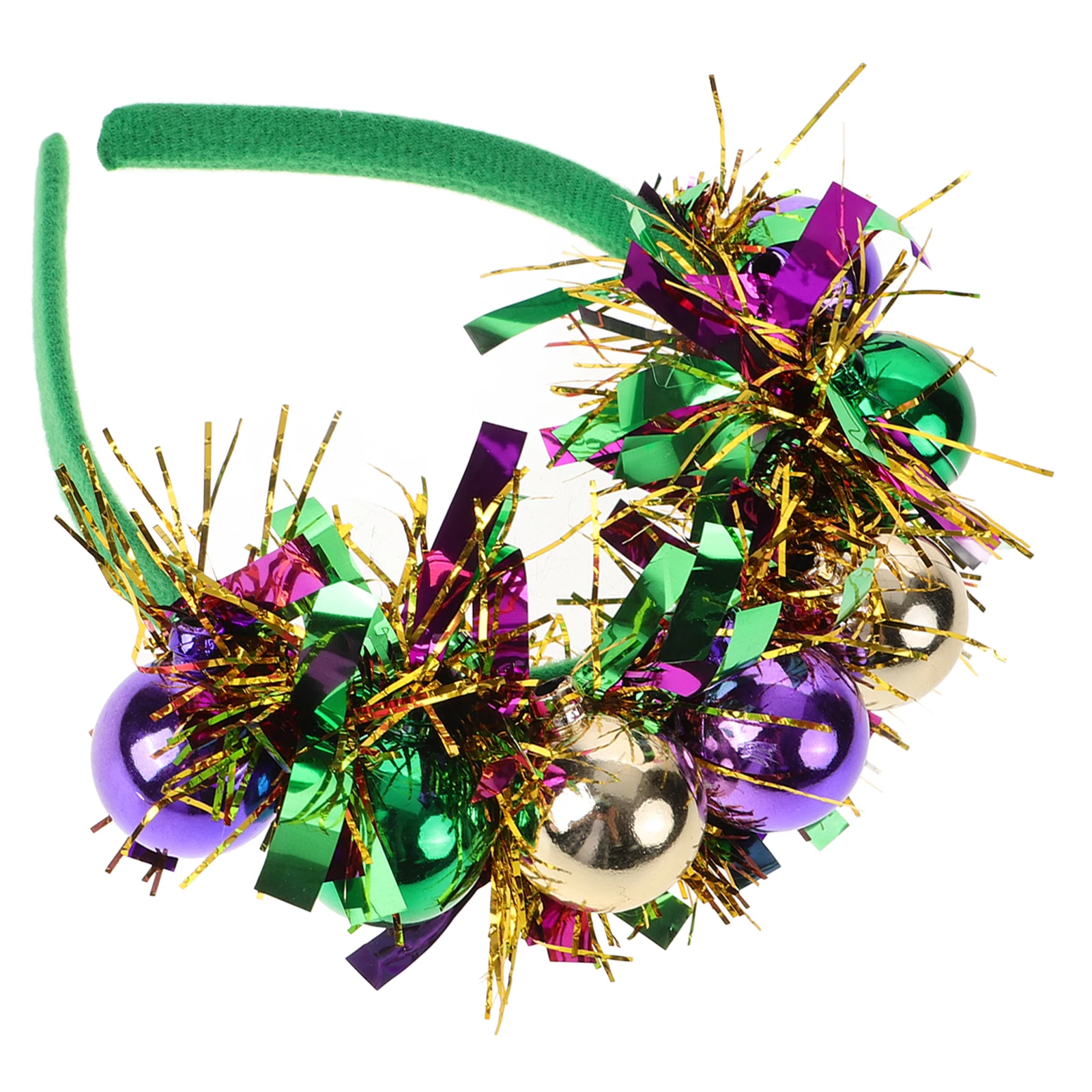 

Holiday Headband New Year Hair Accessories Women Party Decorative Ball Headbands Festive Hairstyle Tools Smooth Surface