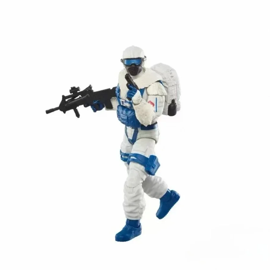 在庫あり ハスブロ レトロカード スノースネーク ソルジャー 6インチ レトロカード 動く人形 手作り