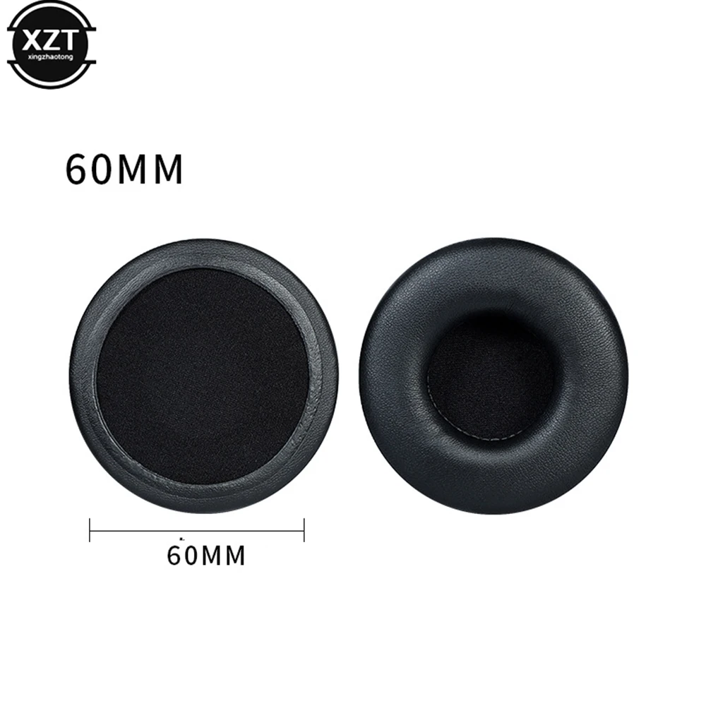 1 SZTUK Miękkie nauszniki PU 45 mm 50 mm 60 65 70 mm 75 80 85 90 95 100 105 mm dla Sony dla AKG dla Sennheiser dla ATH dla słuchawek Philips