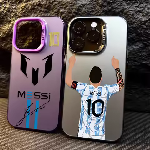 Football C-CR7 M-messi Matte Case for Samsung Galaxy A55 A35 A25 A15 A05 A05S 5G A13 A23 A12 A22 A32 A52 A52S A72 A51 A71 4G