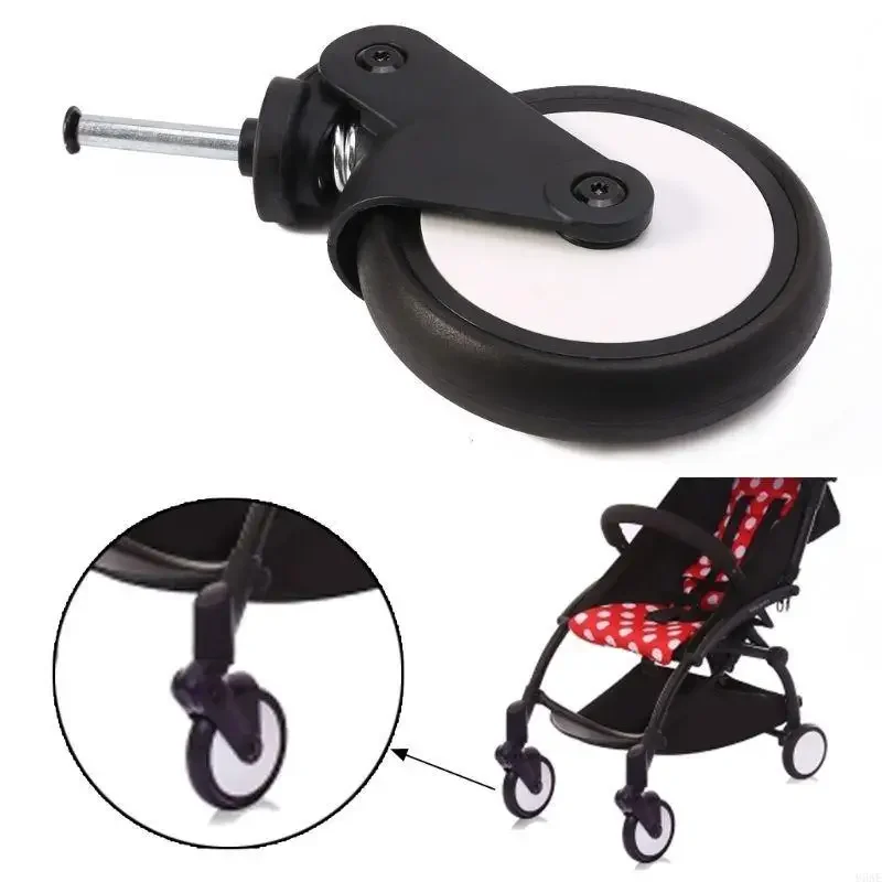 Baby Stroller Replace wheels Front Wheels Pushchair Back Rubber Wheel Kids Toddler Pram Stroller accessories