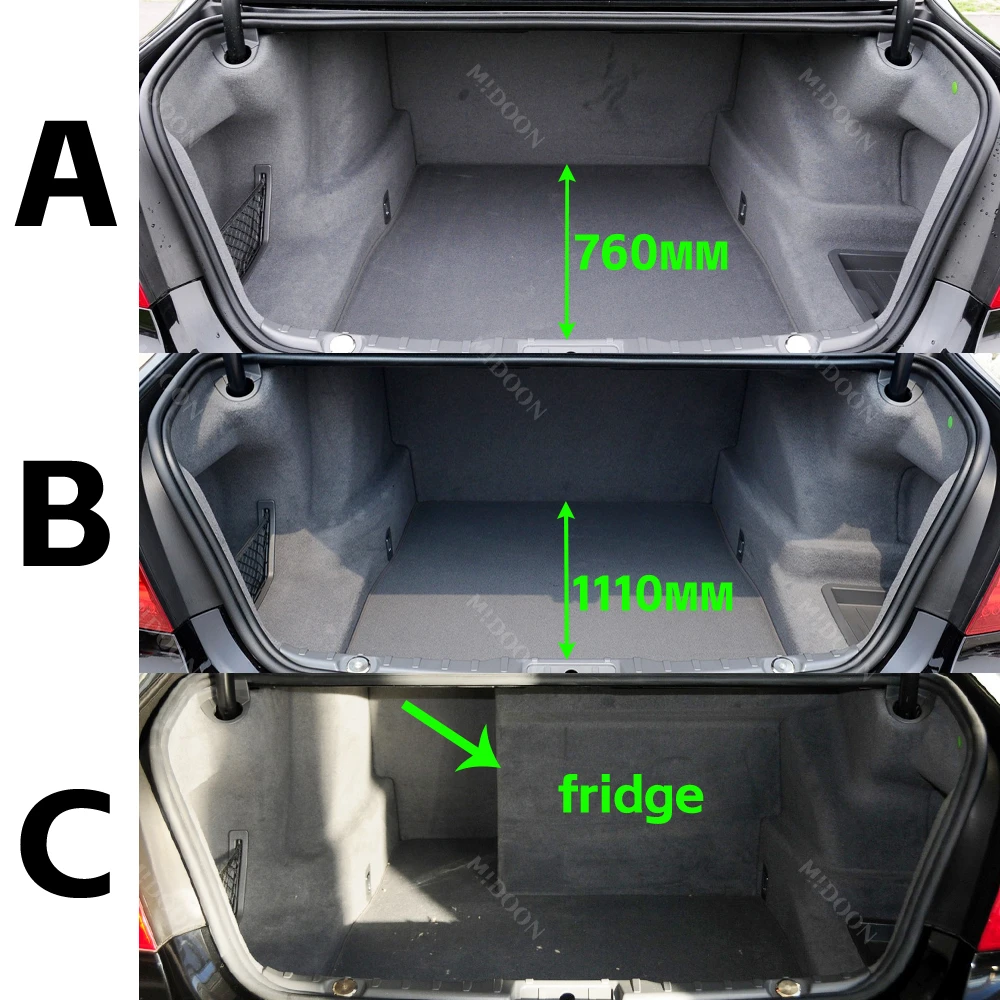 Auto Full Coverage Trunk Mat For BMW 7 Series Non-hybrid F01 2009-2015 14 13 12 11 Car  Cargo Liner Interior Accessories