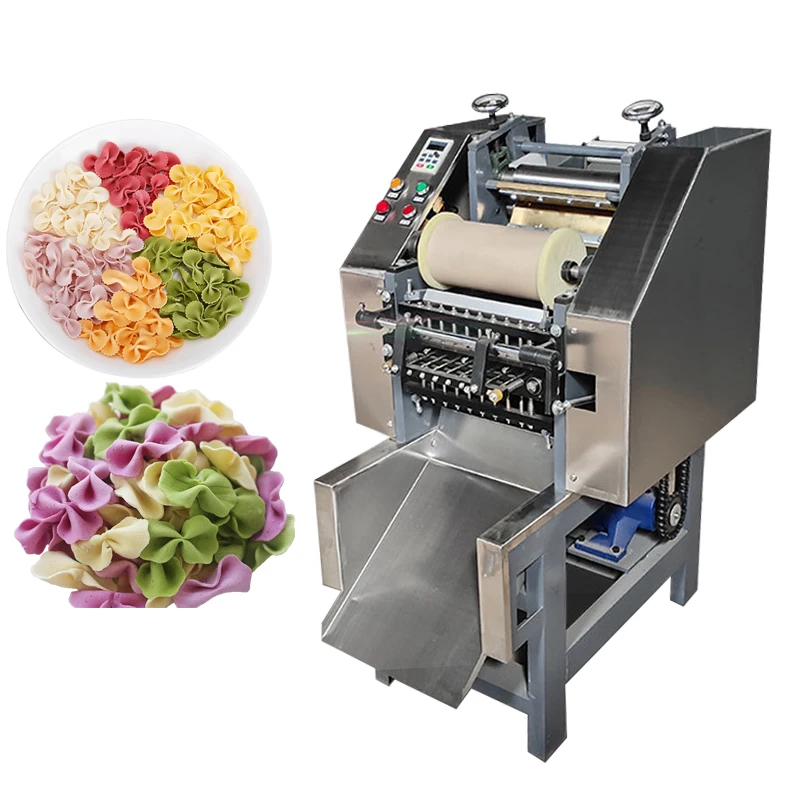 

Automatic Butterfly Noodle Machine / Farfalle Pasta Making Machine / Italian Farfalle Making Machine