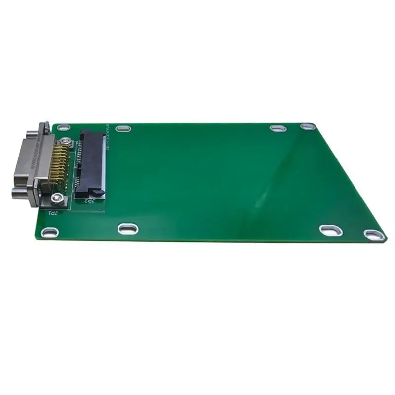 Efficient SATA3.0 SSD Adapter Card J29A-25ZKW Aviation Rectangular Plug Socket To SATA 7+ 15 Adapter Card Solid State Hard Drive