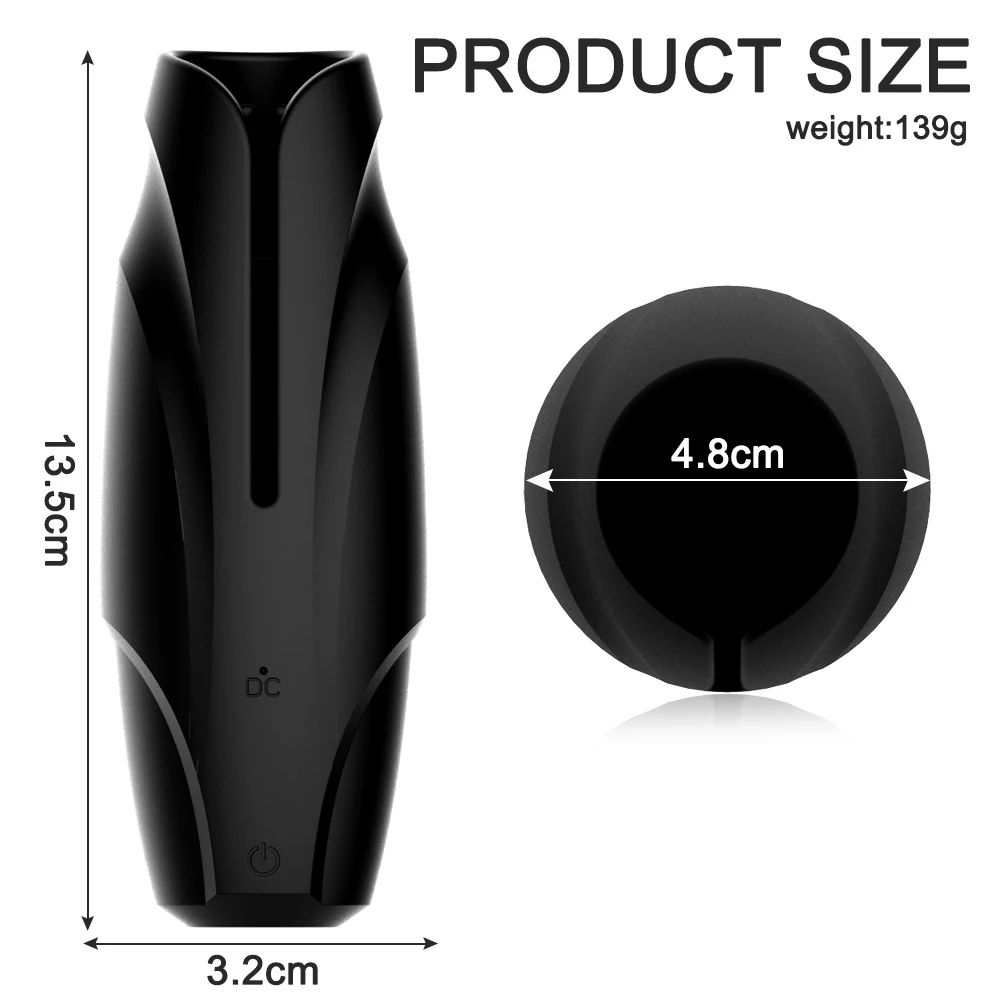 Male Masturbator Penis Pump Vibrator Adult Endurance Exercise Artificial Vagina 10 Speed Penis Delay Trainer Sex Toys for Men