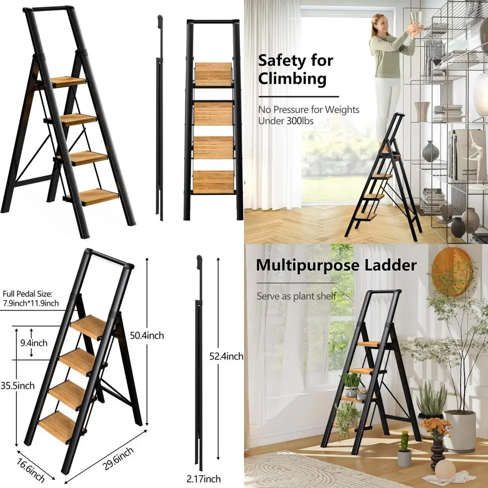 

Modern 5-Tier Metal Bookshelf - Narrow Floor Standing Organizer for Living Room, Bedroom, Office, Corner Space-Saving Solution