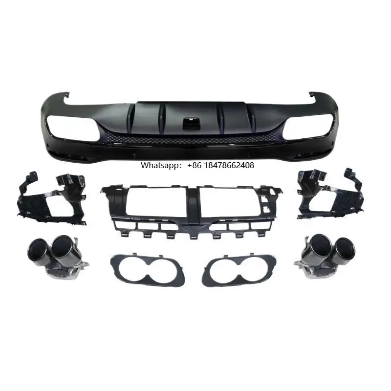 

GLE53 Rear Diffuser Exhaust Pipe for GLE W167 2019 2020 GLS63 GLS53