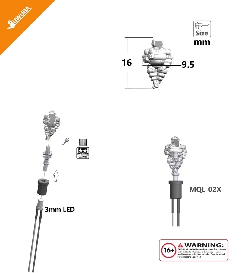 1/14 Toy Car Truck LED illuminazione luminosa per bambole michelinn giocattolo per Tamiya Rc autocarro con cassone ribaltabile 770s R620 Arocs MAN TGX accessori