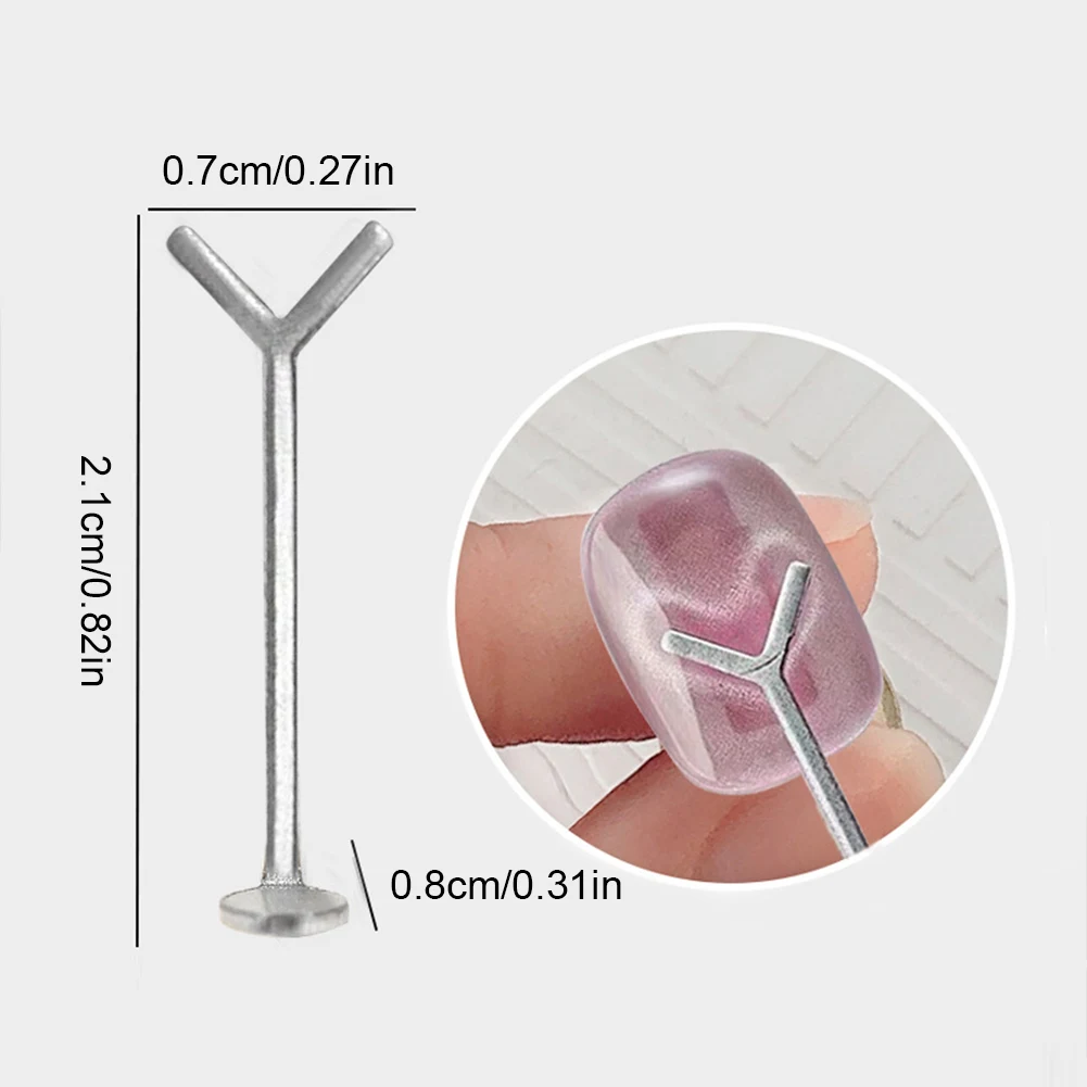 Cat Eye Nail Magnets Nail Magnet Set Multi-Function Cat Eye Gel Nail Polish Magnet Nail Magnet Stick for Home DIY Salon Studio