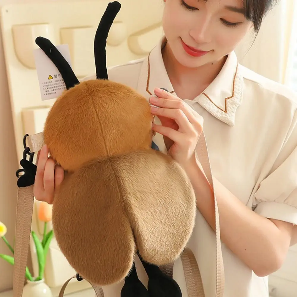 

Interesting Soft Cockroach Parody Rain Cockroach Stuff Backpack South Funny Cockroach Knapsack