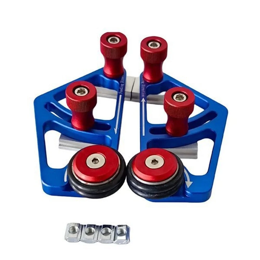 

Aluminum Alloy Woodworking Bearing Roller Press Tool Pressure Feeder For Circular Saw Table Saw Woodworking Machinery Part