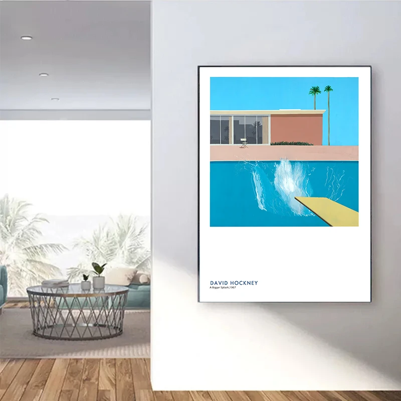 2026 Neues Expand Comfort Zone Schwimmbad-Poster Leinwandgemälde Wandkunstdruck