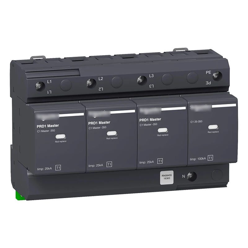 Original Brand New 16363 PRD1 Master Modular Surge Arrester - 3 Pole + N - 350V - with Remote Transfer