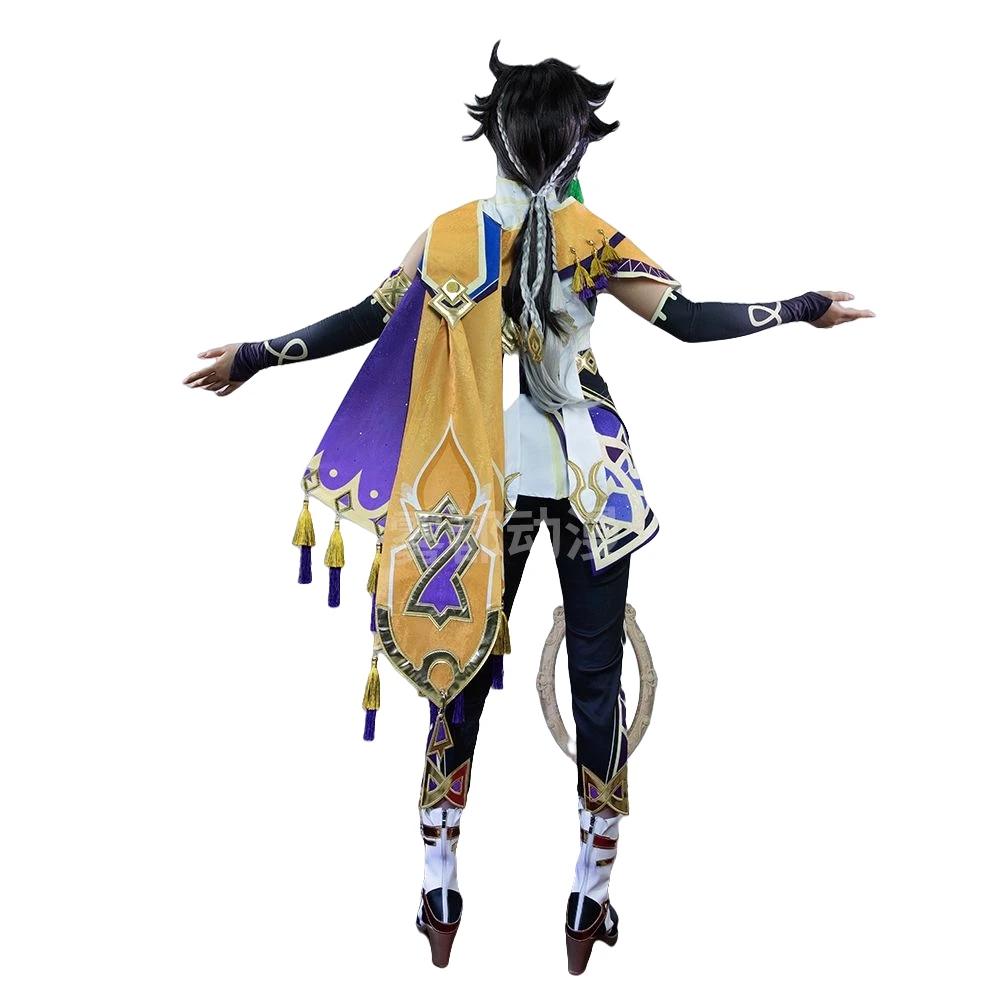 Genshin Sethos Cosplay Kostuum Genshinimpact Project Uniform Schoenen Pruik Anime Party Halloween Kostuum Vrouwen Game Impact Cosplay