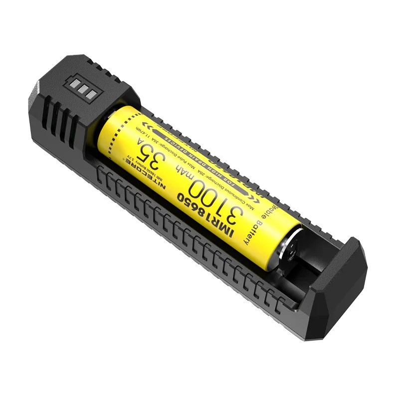 NITECORE UI1 Portable Li-ion Battery Charger 26650 20700 21700 18650 16340 14500 ( NO battery)