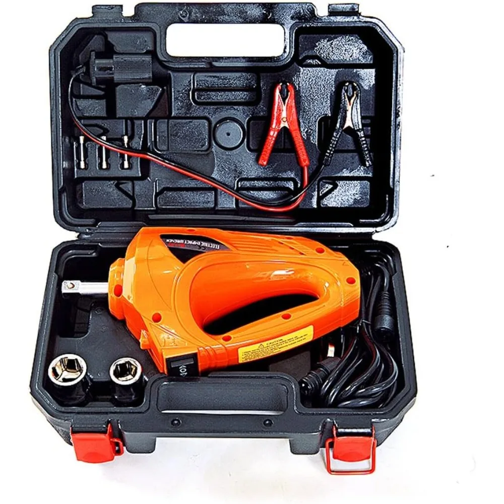 

QPKING Электрический ударный гайковерт 1/2 дюйма, 480 Нм 12 В Инструмент для ремонта автомобилей Ударная отвертка Электрический ударный гайковерт Комплект пистолета для авто шин и