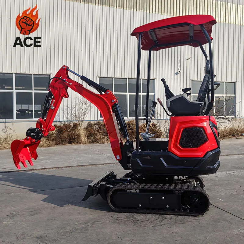 Бесплатная доставка Двигатель Kubota Мини-экскаватор 1,2 тонны Ce Epa Микроэкскаватор Мини-баггер Экскаваторы 1-тонные мини-экскаваторы по индивидуальному заказу