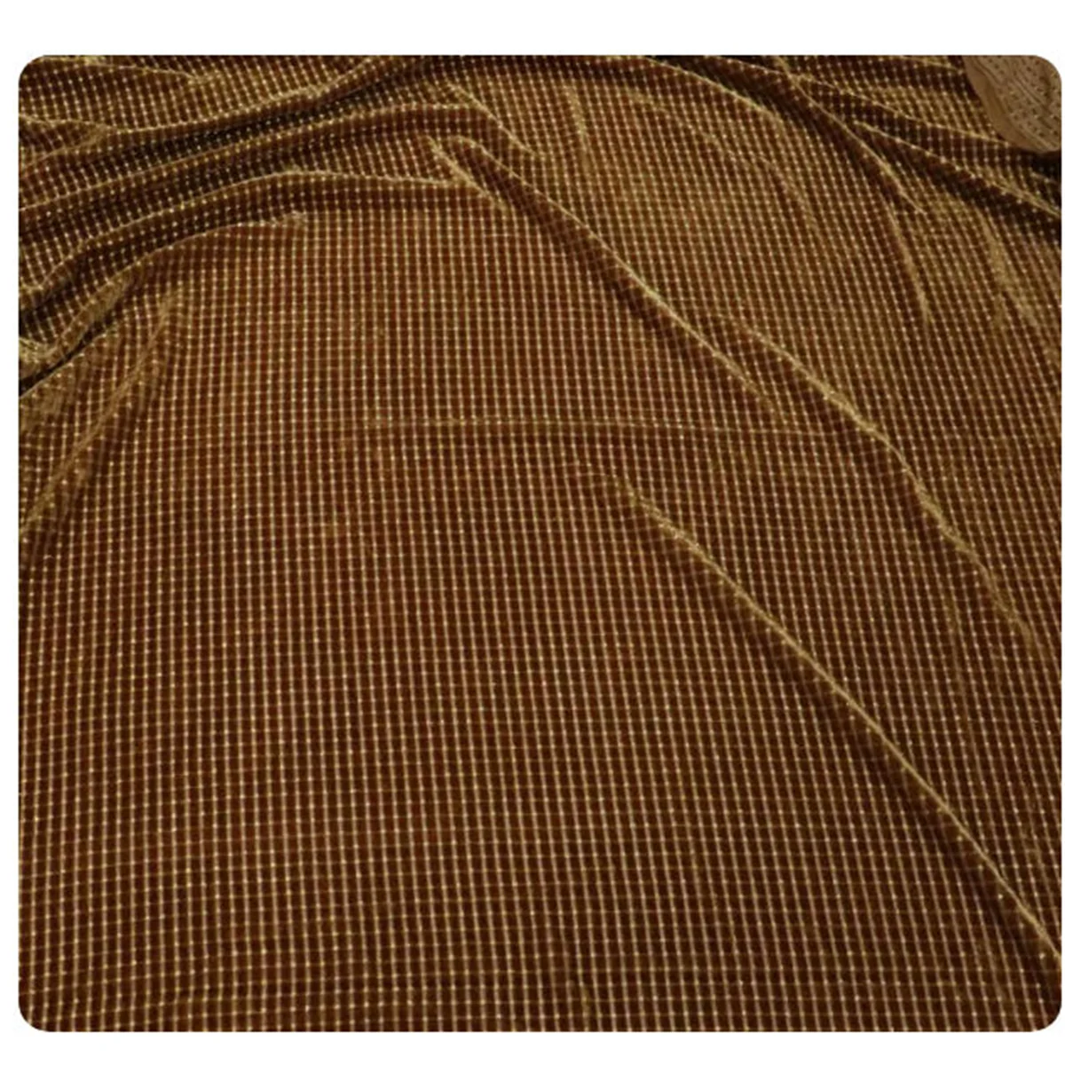 Woven velvet burnt fabric, high-end dress cheongsam fabric.