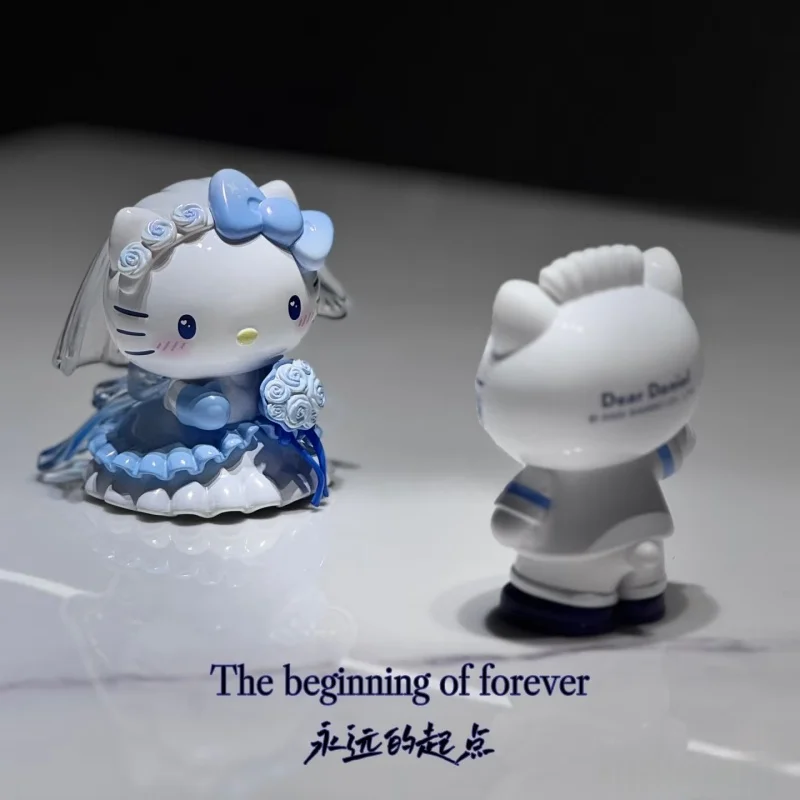 

Hellokitty Dear Danile романтическая свадебная серия слепая коробка настольные украшения подарки на день рождения игрушки для вашей подруги