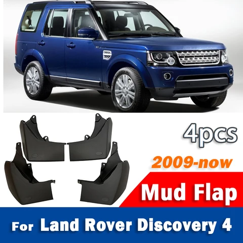 Брызговики для Land Rover Discovery 4 LR4 2010-2016, передние и задние брызговики, аксессуары, авто стиль, брызговик, крыло