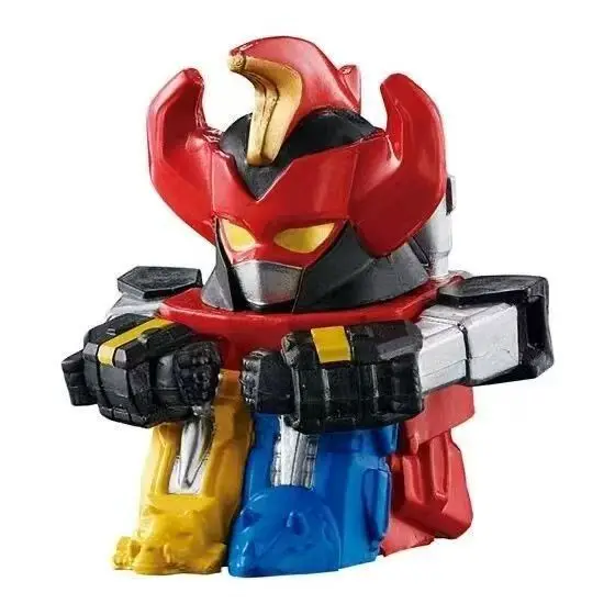 Bandai cápsula brinquedos super sentai robô grande besta dentes divinos latidos rei haokuai wang dalian rei anime modelo brinquedos presentes
