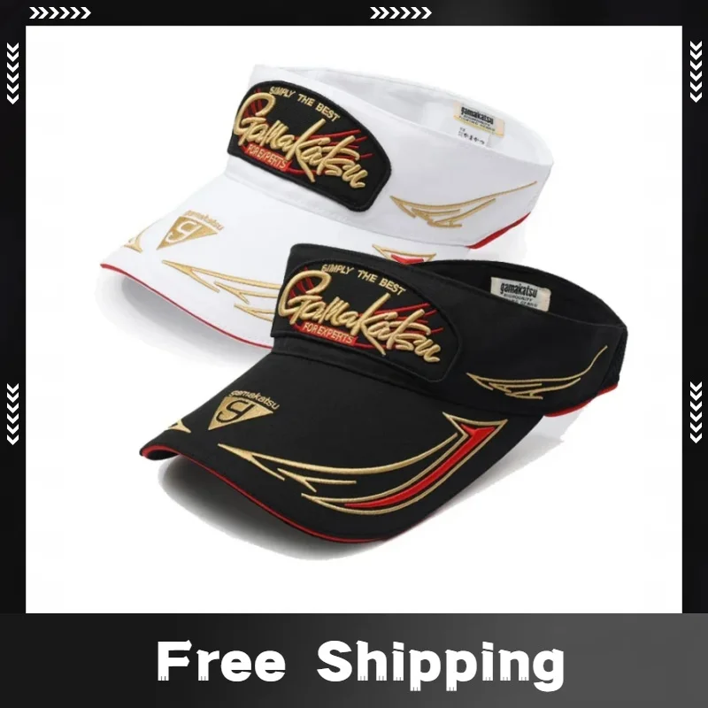 

Gamakastu Рыболовная шляпа Солнцезащитный эластичный козырек Мужская и женская бейсболка Топ Пустая теннисная кепка для гольфа Рыбалка Защита от солнца Кепки для бега