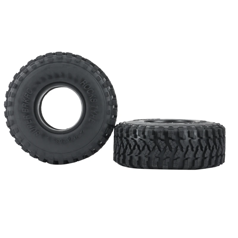 4PCS 180X67mm 2.9 Inch All Terrain Rubber Tyres Wheel Tire For 1/6 RC Crawler Car Axial SCX6 AXI05000 Upgrade Parts