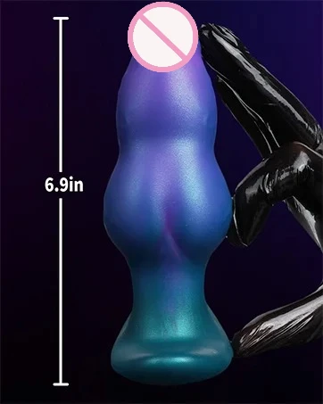 Silicone Large Butt Plug Anal Toy For Comfortable Wearable Play_voghion.com