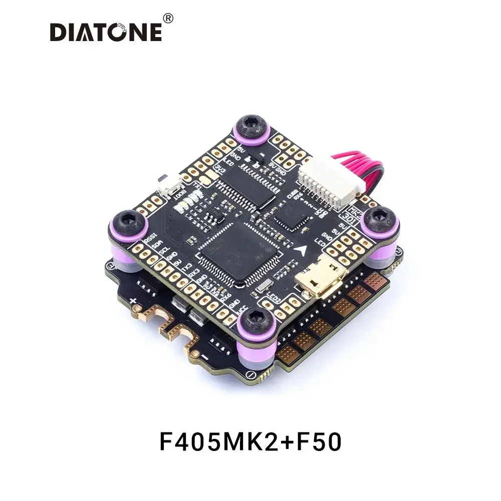 

DIATONE MAMBA F405 MK2 ICM42688F40 F50 F405MINI MK2 F30MINI Flight Controller Stack for RC FPV Racing Freestyle Drone Parts