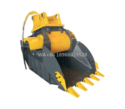 

Heavy Duty Hydraulic Excavator Bucket for Stone Crushing 25-36 Tons for Mining and Quarrying