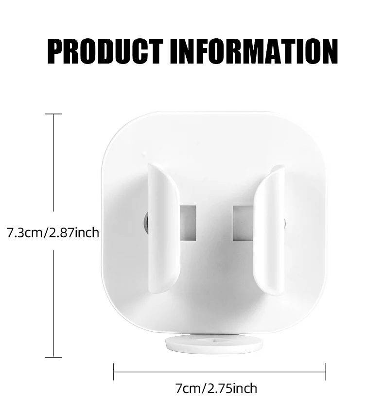 Minimally Designed Toothbrush Storage Rack with No Drilling and Wall Mounted Design, Bathroom Electric Toothbrush Rack Storage gallery 5