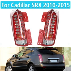For Cadillac SRX 2010 2011 2012 2013 2014 2015 LED Rear Tail Lights Brake Turn Signal Light DRL Car Accessories