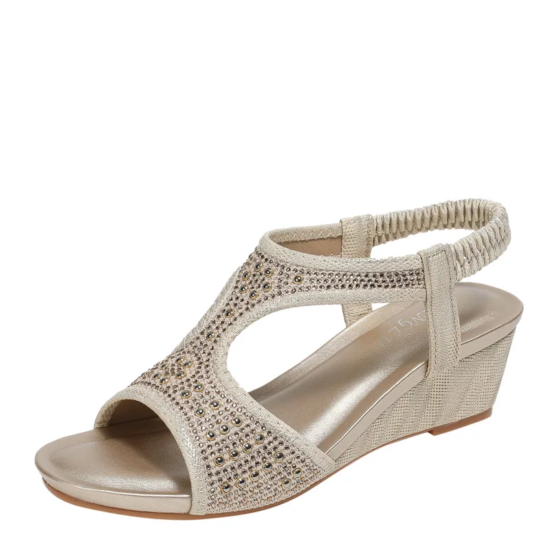 

Модные женские туфли: бежевые босоножки на каблуке, сабо на танкетке, большие размеры, люксовые черные прозрачные туфли на низкой платформе, новые, с толстой подошвой, со стразами